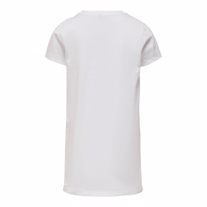 ONLY KIDS Lang Tee Hazel White Tortilla